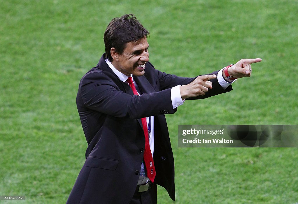 Chris Coleman Is Back For Wales . . . Helping Gemma Grainger