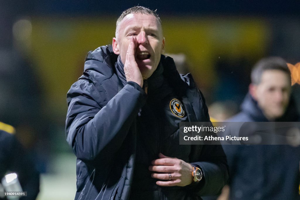 Newport Boss Graham Coughlan Warns Erik Ten Hag There Will Be Bullets Flying At Rodney Parade