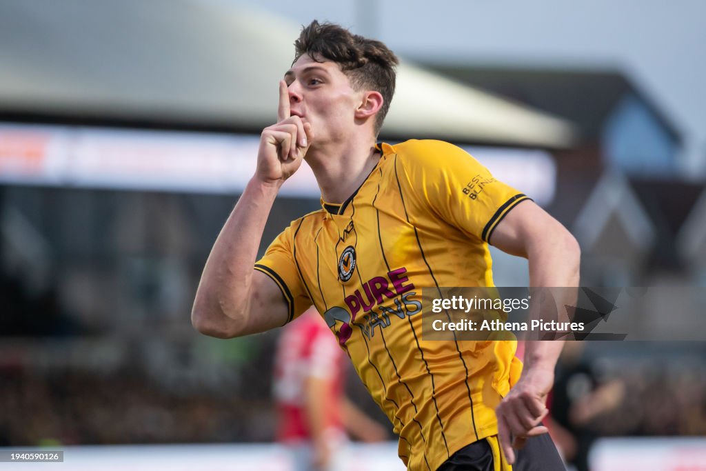 Super Seb Sets Up Sensation No.2 For Newport County Against Manchester United