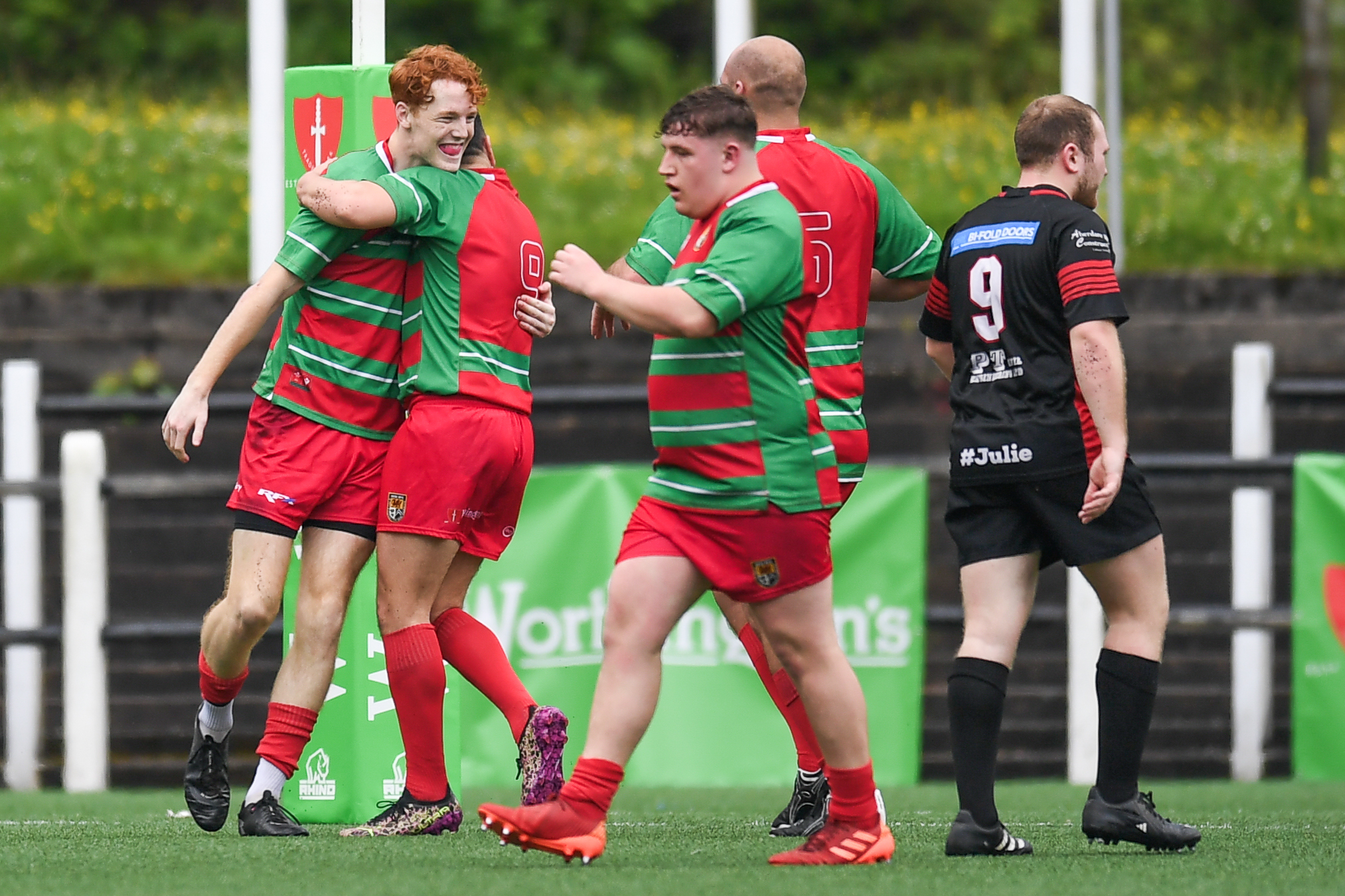 David Iles Is All Smiles After Deri Bury Hirwaun