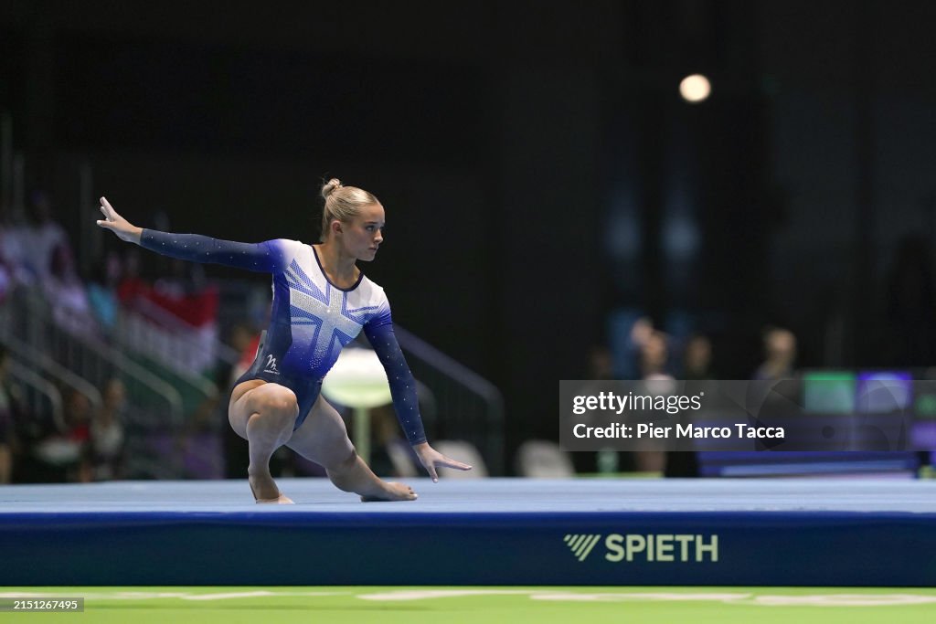 Ruby Evans Takes Silver Medal On Her European Gymnastics Championships Debut For GB