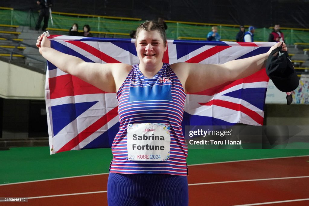 Sabrina Fortune Smashes Own World Record in Paris Warm-Up