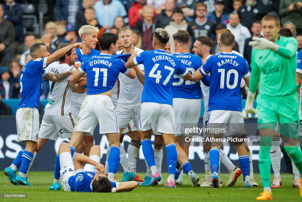 Red Card, Collapsed Hoardings, And Shared Spoils. . . Just Another South Wales Derby