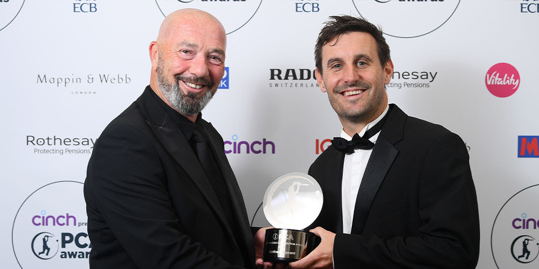 Matthew Maynard Honoured By Cricket For Outstanding Contribution